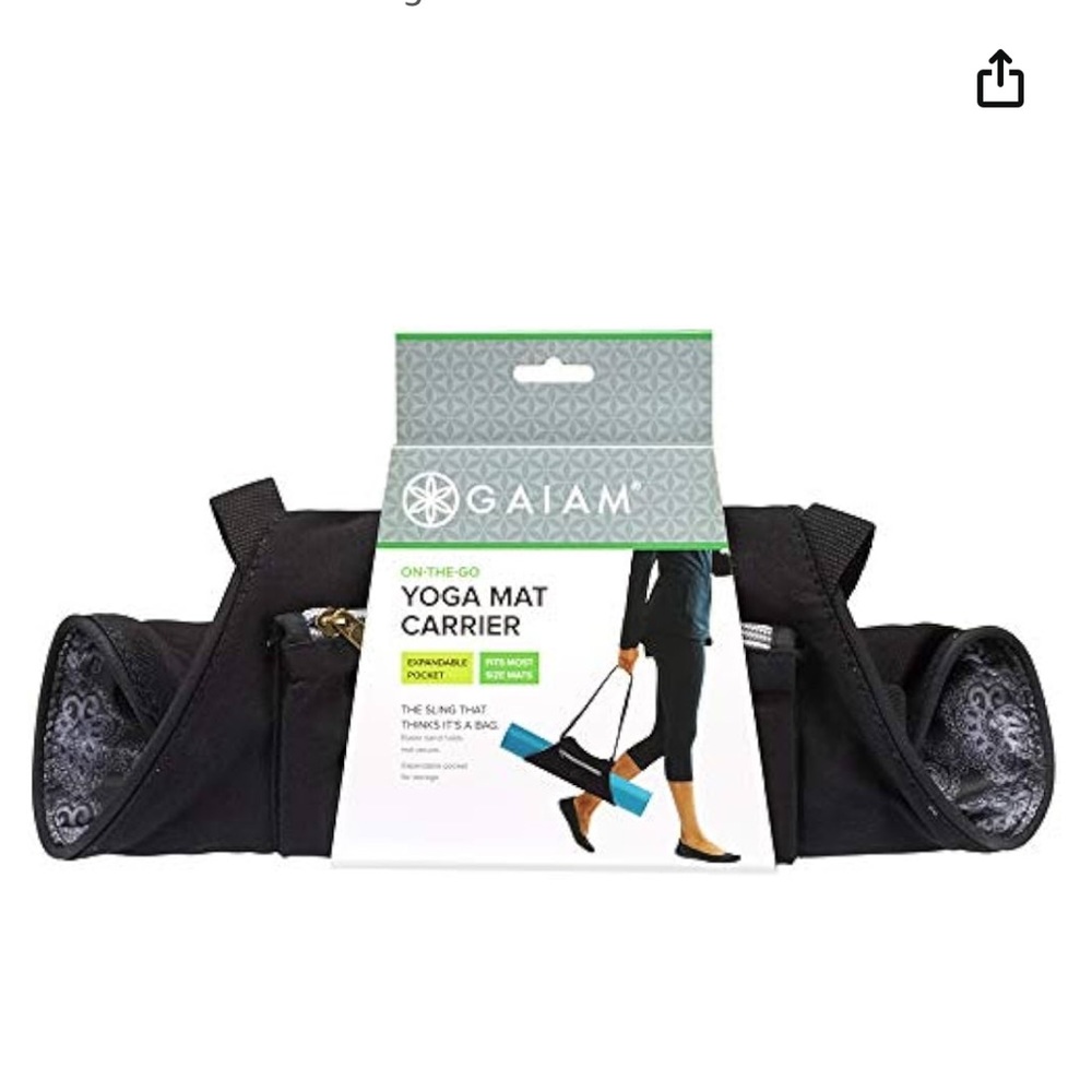 Gaiam yoga carrying strap very gently used